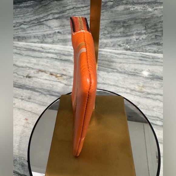 COACH Corner Zip Wristlet With Coach Stripe - Picture 7 of 7